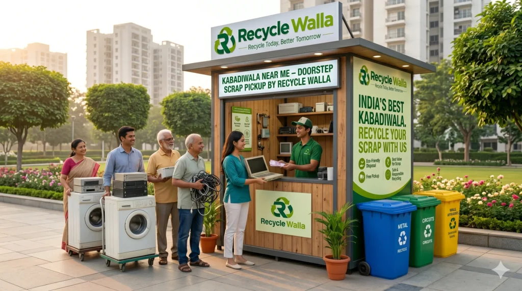 Kabadiwala Near Me | Doorstep Scrap Pickup by Recycle Walla