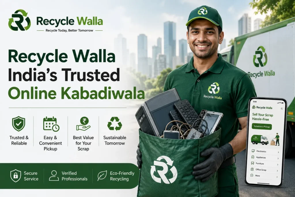 Recycle Walla India’s Trusted Online Kabadiwala