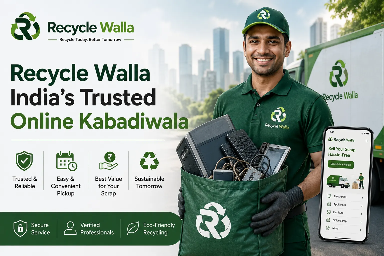 Recycle Walla India’s Trusted Online Kabadiwala