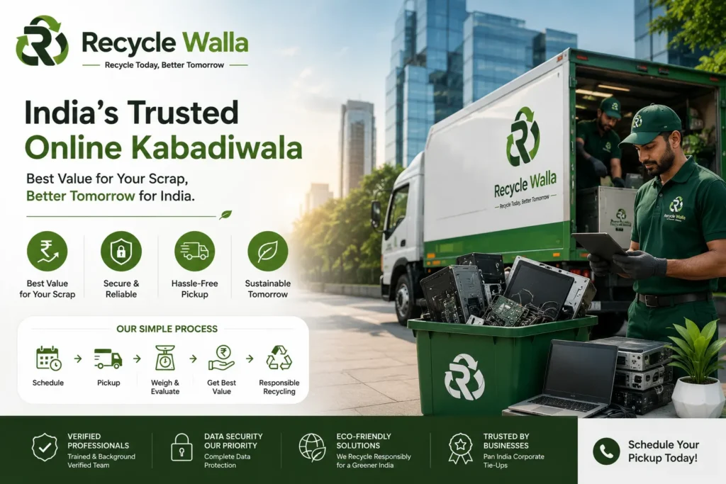 Recycle Walla India’s Trusted Online Kabadiwala