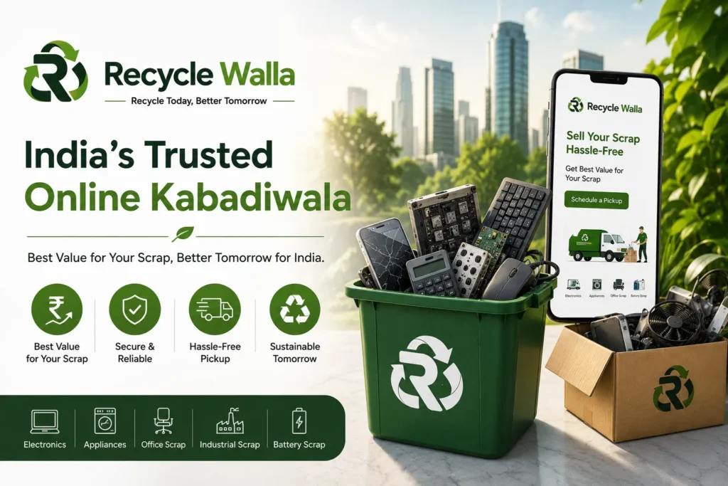 Recycle Walla India’s Trusted Online Kabadiwala