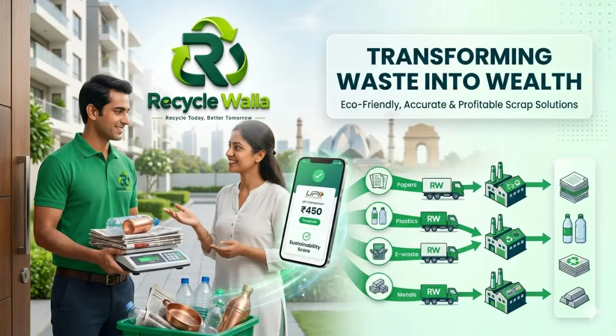 RecycleWalla Best Online Kabadiwala in Delhi & NCR