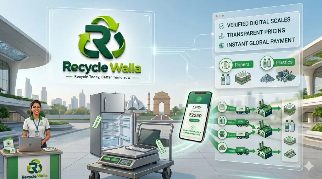 RecycleWalla Best Online Kabadiwala in Delhi & NCR