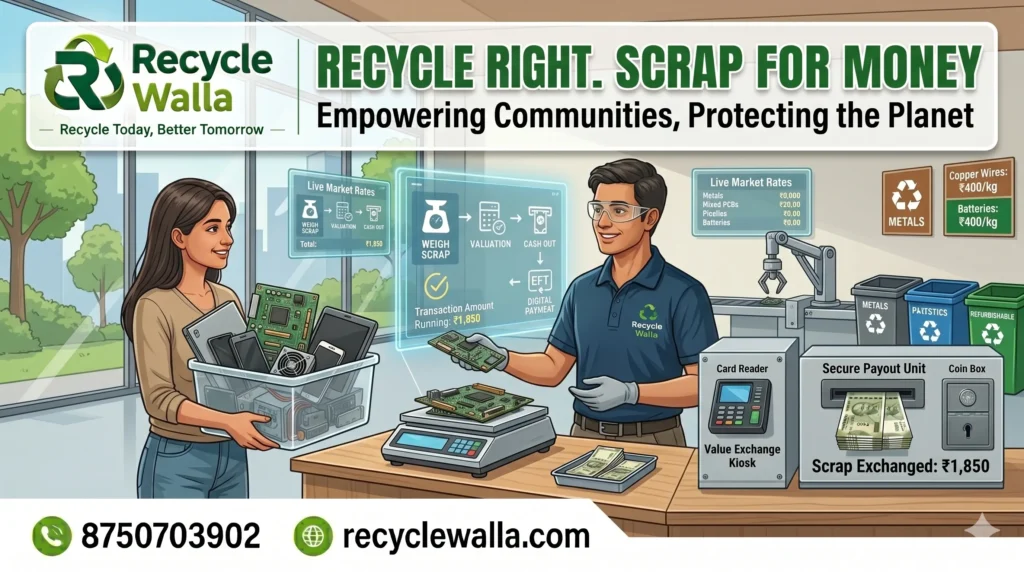 Recycle Walla | Kabadiwala Near Me Scrap Pickup Service